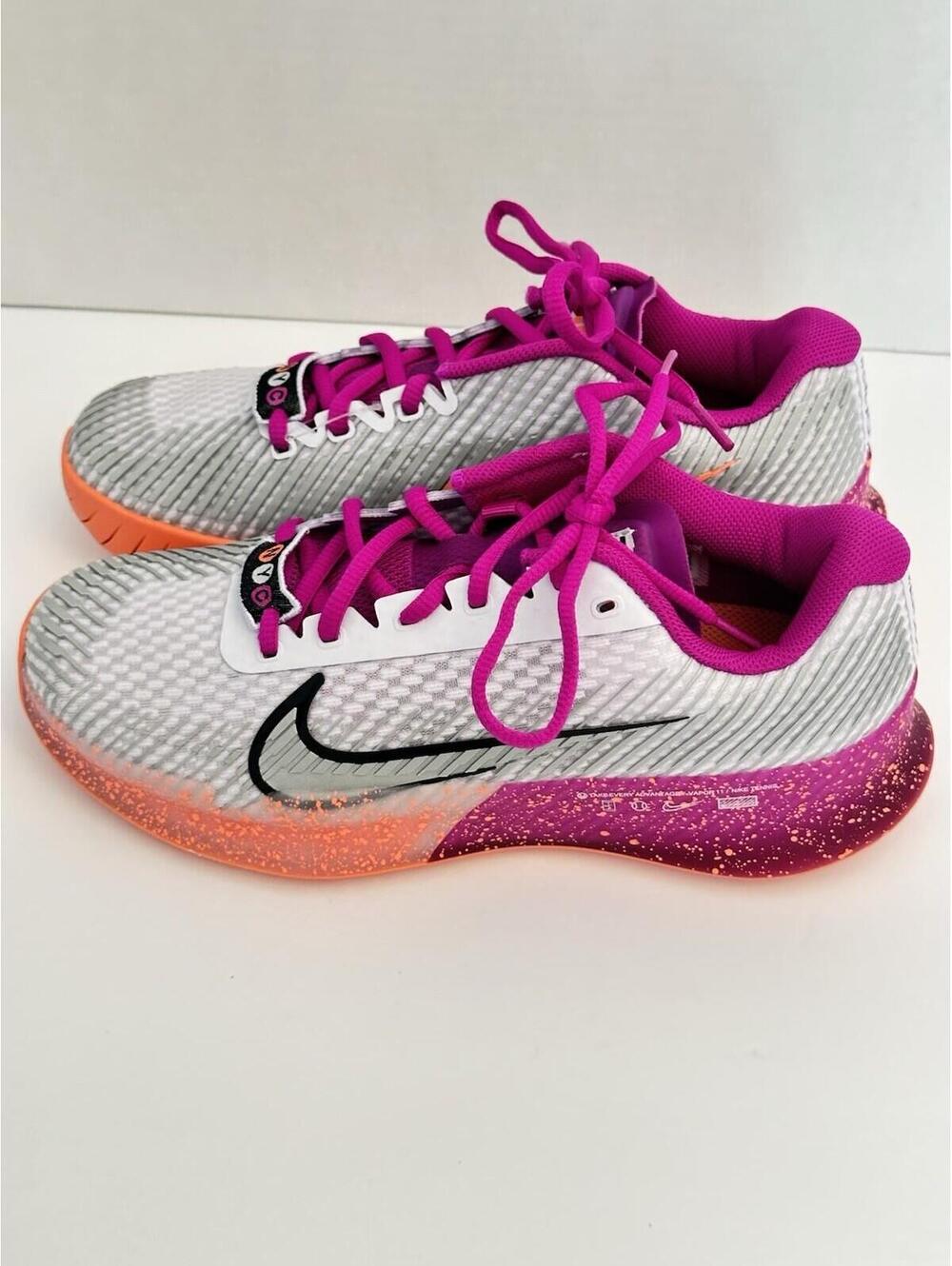 Nike Womens Air Zoom Vapor 11 PRM HC - Size 7 - FQ7266 500 - NYC Tournament Pack